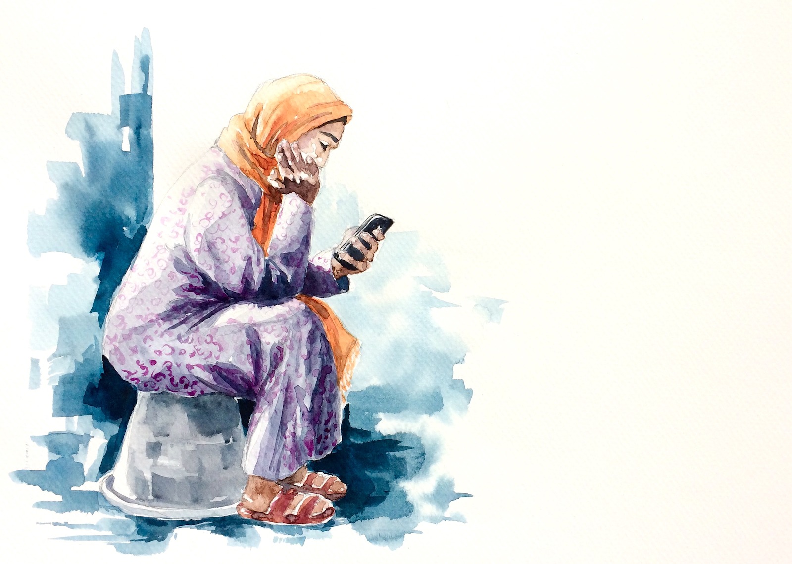Story image: a seeker in a restricted nation